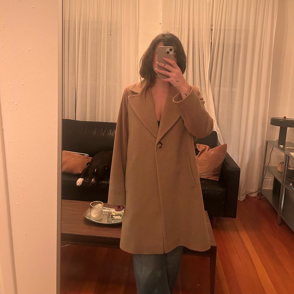 Fleurette 100% cashmere coat